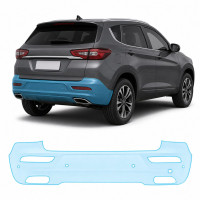 Антигравійна захисна бронеплівка за лекалами для Chery Tiggo 7 I 2016-2020 - задній бампер
