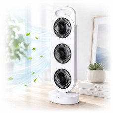 Вентилятор настольный аккумуляторный Tree head fan USB Type-C 5V 15W 36,4 × 12 × 8,3 см 36 дБ 1200 мАч (S31)