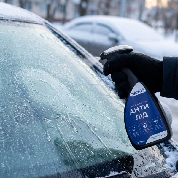 Размораживатель стекол замков NANO5 -70C 500 мл Аромат Океан (Антилед)