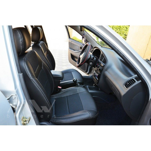 Авточохли модельні MW Brothers Dinamic для Chevrolet Lanos c 2005
