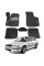 Килимки в салон EVA для Skoda Octavia Tour 1996-2010 (Металевий підп'ятник) Чорний-Чорний кант 5 шт