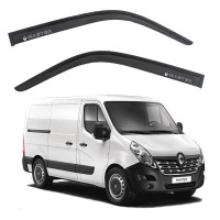 Дефлекторы окон ветровики Renault Master Movano 2003- / 2010-Скотч 3M Voron Glass