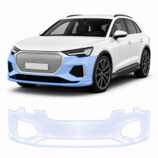 Антигравийная защитная бронепленка по лекалам для Audi Q4 e-tron F4 2021- передний бампер