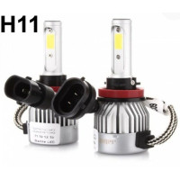 LED лампы автомобильные Stinger H11 12/24V 3200Lm 36W / 5500K / IP67 / 9-32V Радиатор 2 шт
