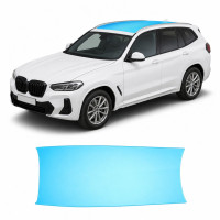 Антигравійна захисна бронеплівка за лекалами для BMW X3 G01 facelift 2021-2024 - зона даху