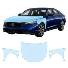 Антигравійна захисна бронеплівка за лекалами для Honda Accord XI 2023- капот і передні крила