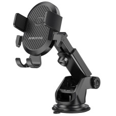 Автотримач для телефону зажим під вагою BOROFONE BH39 Amazing center console телескоп. Black