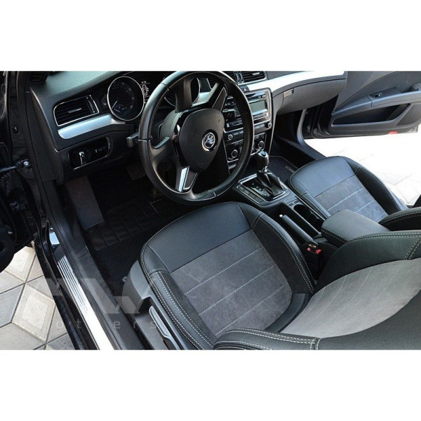 Авточехлы модельные MW Brothers для Skoda SuperB II c 2008
