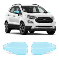 Антигравийная защитная бронепленка по лекалам для Ford EcoSport II facelift 2018-2023 - зеркала