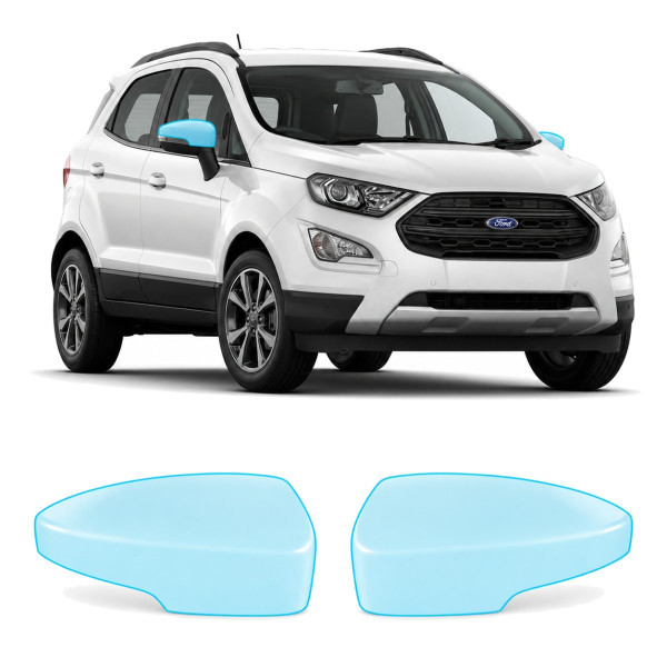 Антигравійна захисна бронеплівка за лекалами для Ford EcoSport II facelift 2018-2023 - дзеркала