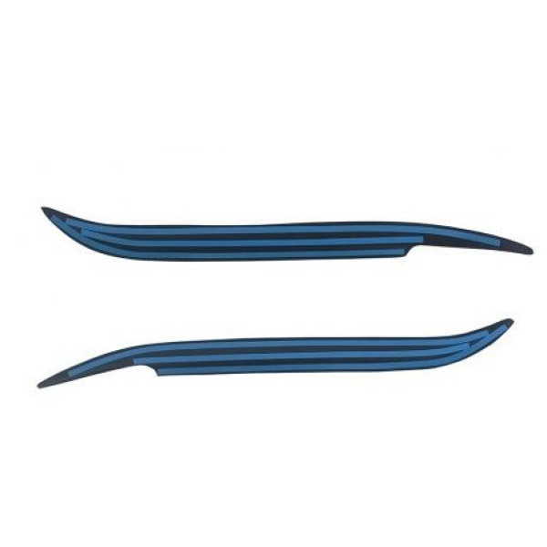 Реснички фар для BMW E39 1996-2002 2 шт Voron Glass