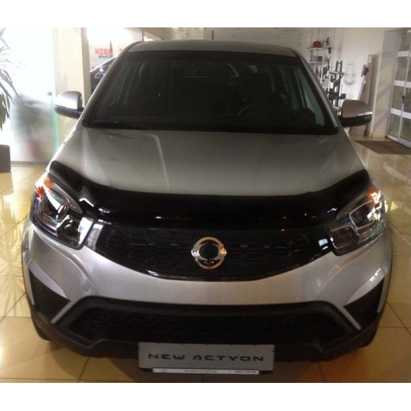 Дефлектор капота мухобойка Ssang Yong Korando 2013-