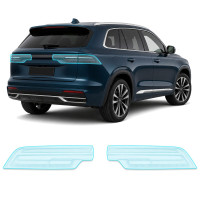 Антигравийная защитная бронепленка по лекалам для Geely Monjaro I 2022-2024 - задние фонари стопы