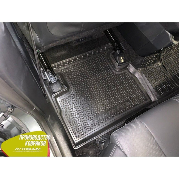 Автомобильные коврики для Hyundai Santa Fe 2019,5- (Avto-Gumm)