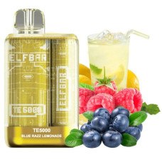 Elf Bar TE5000 POD  5% Оригінал Blue Razz Lemonade Синя Малина Зі Льодом (Підряджається)