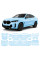 Антигравийная защитная бронепленка по лекалам для BMW X6 G06 facelift 2023- полный кузов