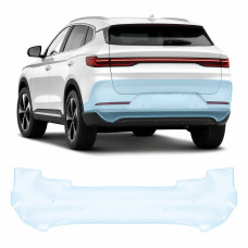 Антигравійна захисна бронеплівка за лекалами для BYD Song Plus I facelift 2023- задній бампер