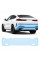 Антигравийная защитная бронепленка по лекалам для BMW X6 G06 facelift 2023- задний бампер