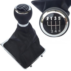 Ручка КПП із пильником у зборі Модельна для Volkswagen Passat B6 2005-2012 Шкіряна ручка (6 Швидкостей) FXVW-109/6 №18