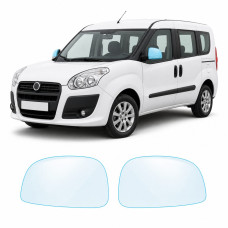 Антигравийная защитная бронепленка по лекалам для Fiat Doblo II 2010-2022 - зеркала