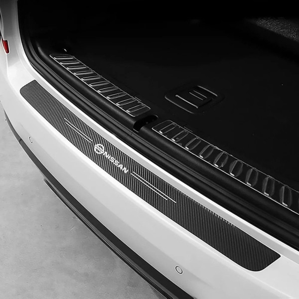 Захисна плівка на поріг багажника NISSAN карбон 1шт (90х7см)