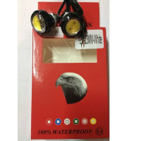 Глазки-линзы скотч LED D=23мм 1.5W 12V (2521) (2шт)