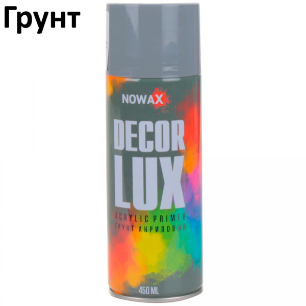 Грунтовка Акриловая Nowax Спрей 450 мл Серая (slate grey/ral7015) NX48035