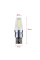 Автолампа світлодіодна LED 12/24V T10 COB 24 Чіп (Матовий Алюміній) Білий Світло 1 шт