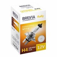 Автолампа галогенна Brevia Rally / H4 / 100/90W / 12V / 1 шт (12040RC)
