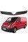 Зимова накладка на радіаторні решітку Opel Vivaro 2006-2015 (Коротка До Хрому) Мат FLY