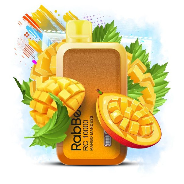 RabBeats (Elf Bar) RC10000 Mango Madness Потрійне Манго