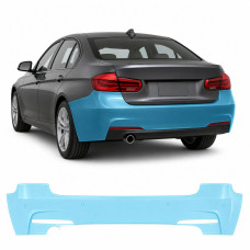 Антигравійна захисна бронеплівка за лекалами для BMW 3 Series F30 facelift 2015-2019 - задній бампер