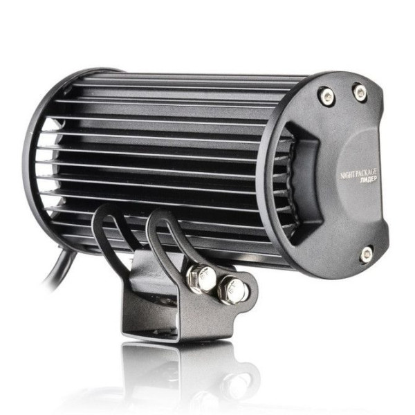 Фара LED Балка Лидер 165x75x55 mm / 36W / 3W*12 / 10-30V / Дальний (D-36W Black)