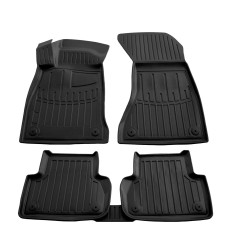 Автомобильные 3D коврики в салон для Audi A4 (B9) 2015- / Высокий борт