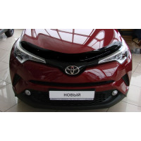 Дефлектор капота мухобойка для для Toyota C-HR 2015- (STOCHR1612)