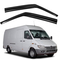 Дефлектори вікон ветровики Mercedes Sprinter 1995-2006 По Двері Скотч 3M SunPlex (SP-S-45-5)