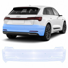 Антигравийная защитная бронепленка по лекалам для Audi e-tron GE 2019-2022 - задний бампер