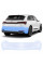 Антигравийная защитная бронепленка по лекалам для Audi e-tron GT J1 2021- задний бампер