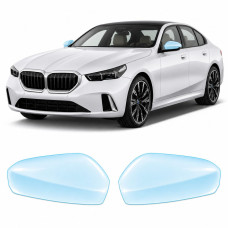 Антигравийная защитная бронепленка по лекалам для BMW 5 Series G60 2023- зеркала