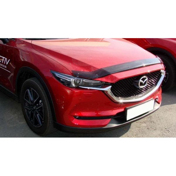 Дефлектор капоту мухобійка для MAZDA CX5 2017-