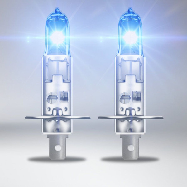 Автолампа галогенна Osram Cool Blue Intense +100% 12V H1 55W 5000K 2 шт Оригінал (64150 CBN-BOX)