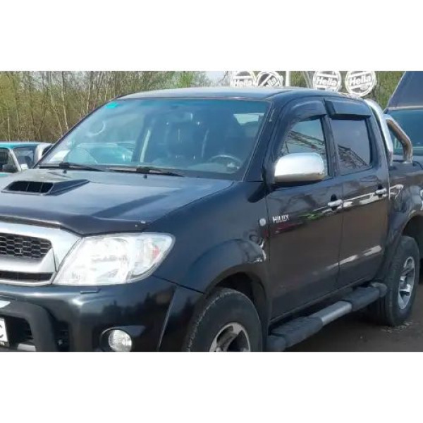 Дефлектори вікон вітровики HIC для Toyota Hilux 2004-2015 (T08)
