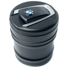 Попільниця чорна з підсвіткою BMW 60 x 70 мм (3554)