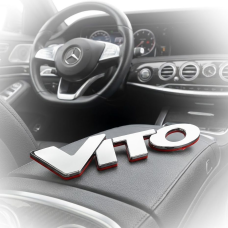 Емблема буквене позначення Vito скотч 150 x 38 мм