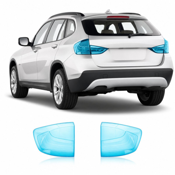 Антигравійна захисна бронеплівка за лекалами для BMW X1 E84 2009-2015 - задні ліхтарі стопи