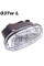 Противотуманная фара Левая с лампой H3 55W для Daewoo Lanos 1 шт (DW 037-L)