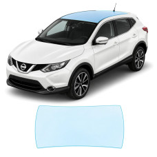 Антигравійна захисна бронеплівка за лекалами для Nissan Qashqai J11 2014-2017 - зона даху