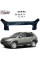 Дефлектор капота мухобойка для Hyundai Tucson (JM) 2004-2010 Євро Кріплення (Vip Tuning)