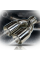 Насадка на глушитель Elegant Двойная Круглая Ø 63 х 2-89 x 245 мм Хром (EL 106 054)