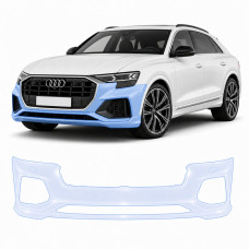 Антигравійна захисна бронеплівка за лекалами для Audi Q8 4M facelift 2024- передній бампер